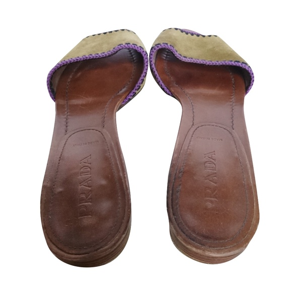 PRADA - Super Cute Flat Sandals - Picture 5 of 5